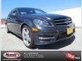 2014 Steel Grey Metallic Mercedes-Benz C 350 Sport  photo #1