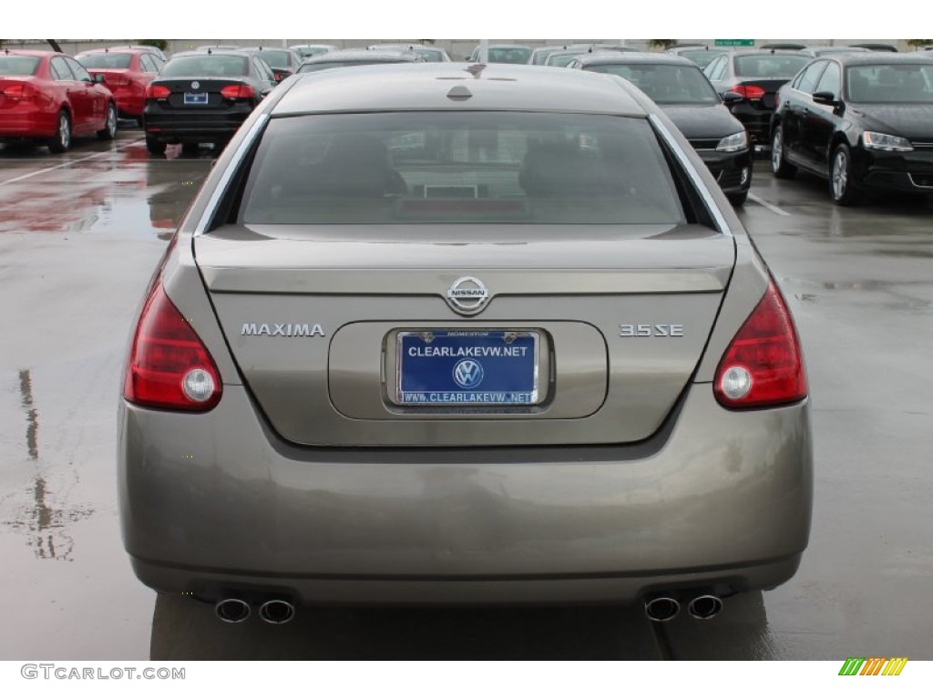 2006 Maxima 3.5 SE - Spirited Bronze Pearl / Frost photo #8