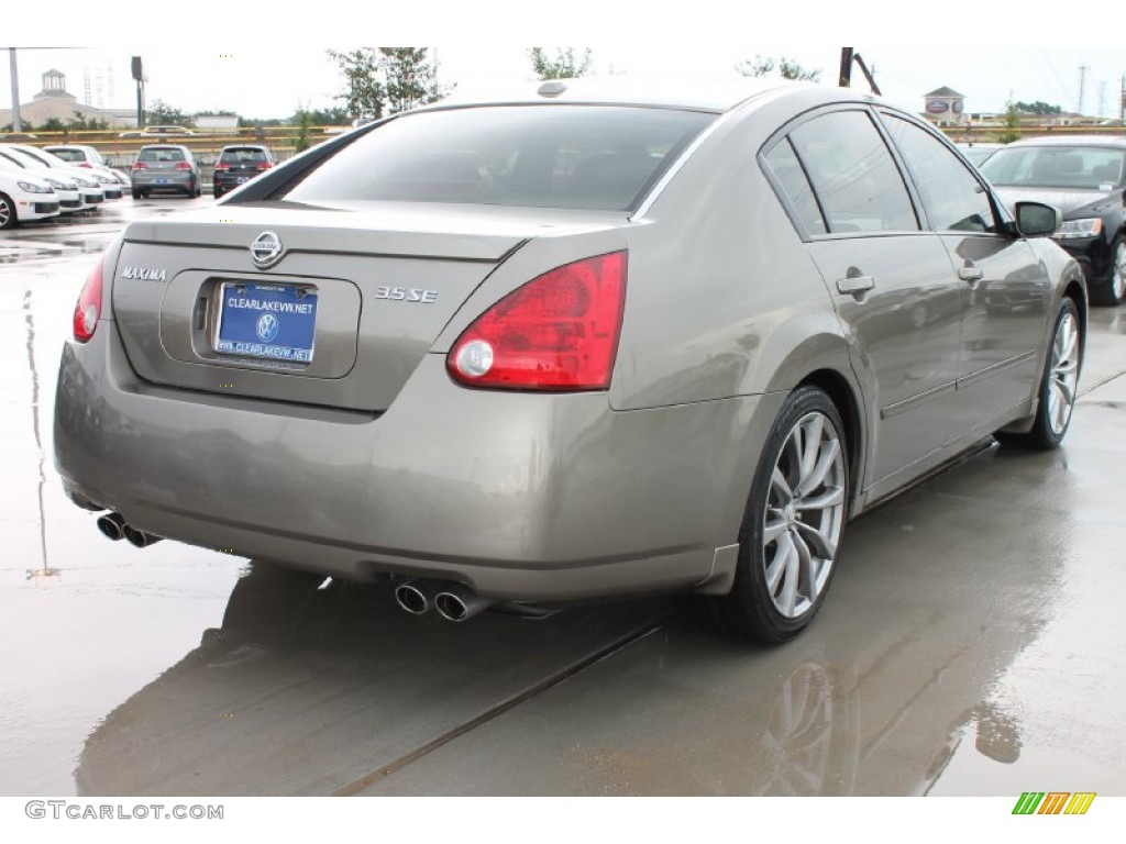 2006 Maxima 3.5 SE - Spirited Bronze Pearl / Frost photo #9