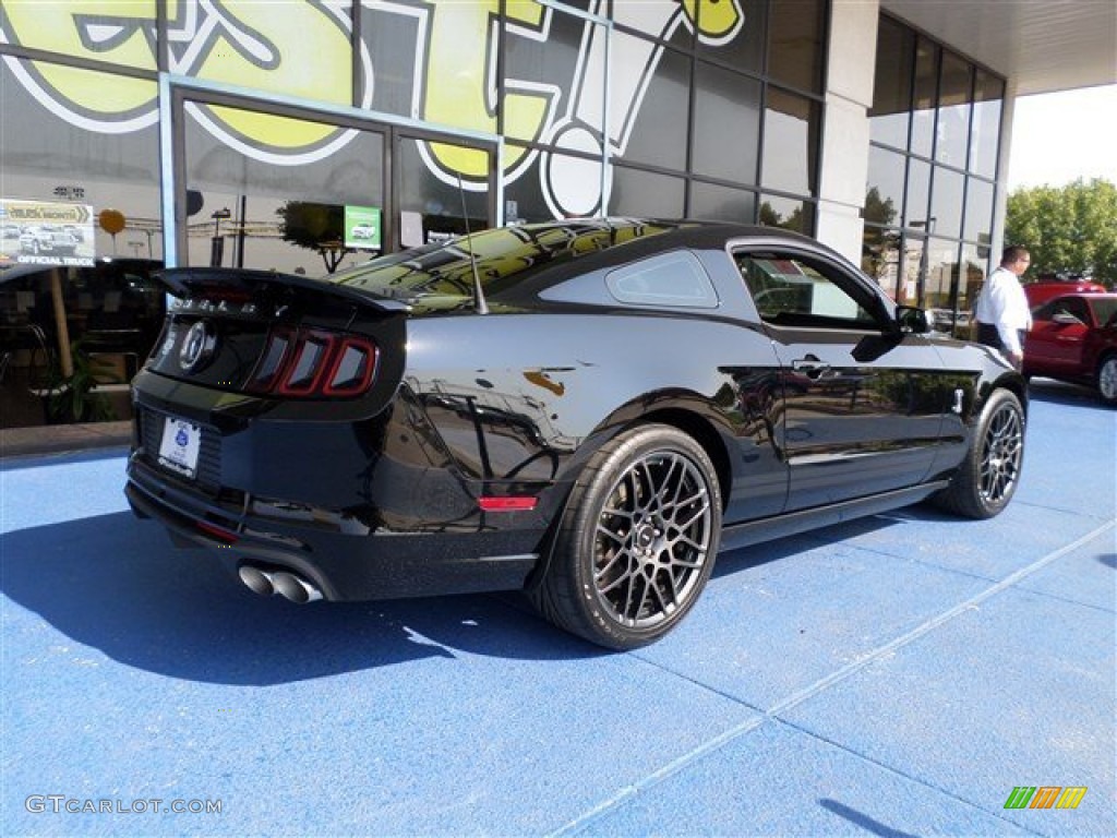 2014 Mustang Shelby GT500 SVT Performance Package Coupe - Black / Shelby Charcoal Black/Black Accents Recaro Sport Seats photo #4