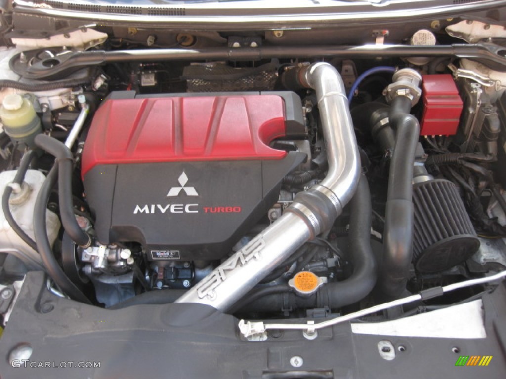 2008 Mitsubishi Lancer Evolution GSR Engine Photos