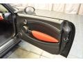 Carbon Black 2014 Mini Cooper Convertible Door Panel