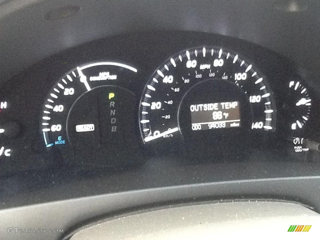 2009 Camry Hybrid - Magnetic Gray Metallic / Bisque photo #9