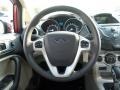 Medium Light Stone Steering Wheel Photo for 2014 Ford Fiesta #85254298