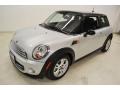 2011 White Silver Metallic Mini Cooper Hardtop  photo #7