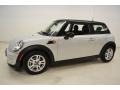 2011 White Silver Metallic Mini Cooper Hardtop  photo #8