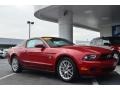 Red Candy Metallic 2012 Ford Mustang V6 Premium Coupe