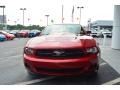 2012 Red Candy Metallic Ford Mustang V6 Premium Coupe  photo #7
