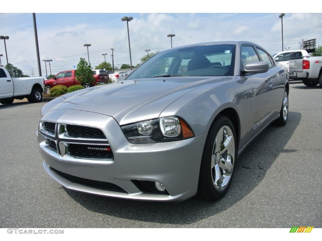 2013 Charger SXT - Billet Silver / Black photo #1