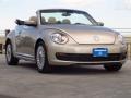 2013 Moonrock Silver Metallic Volkswagen Beetle 2.5L Convertible  photo #1