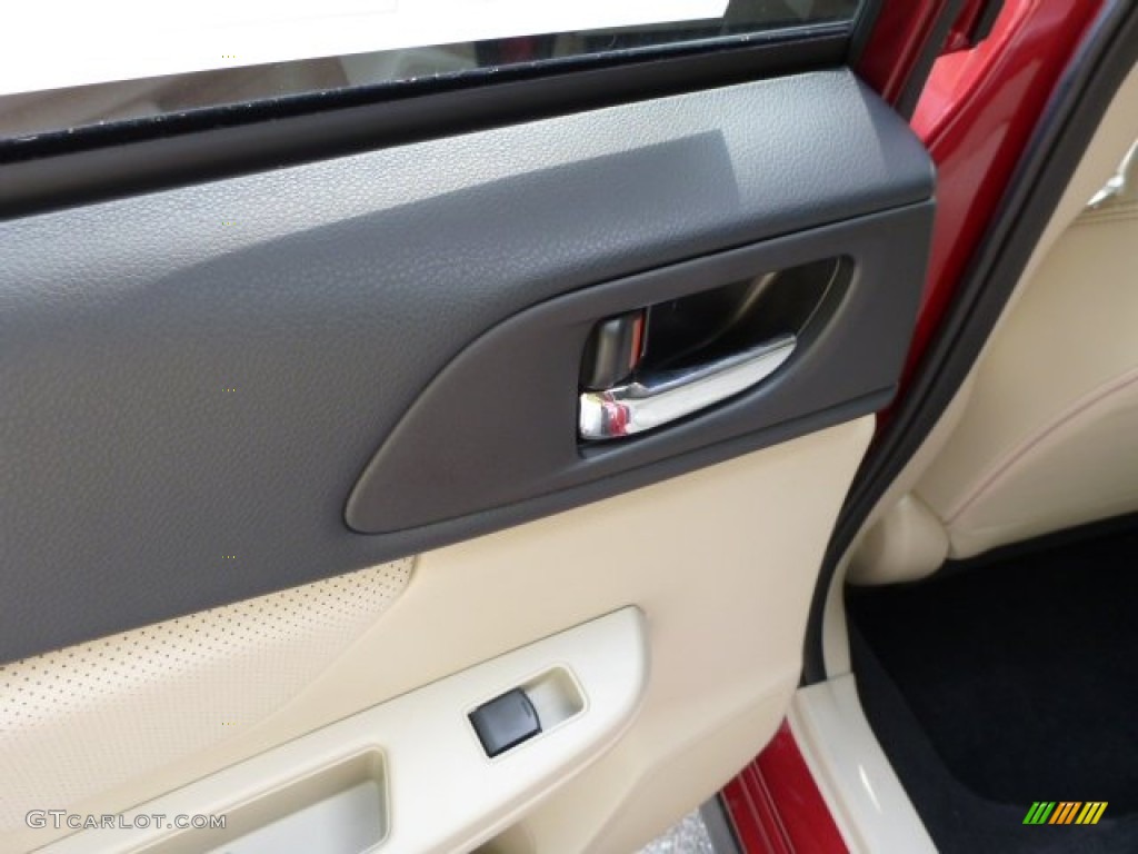 2013 XV Crosstrek 2.0 Limited - Venetian Red Pearl / Ivory photo #13