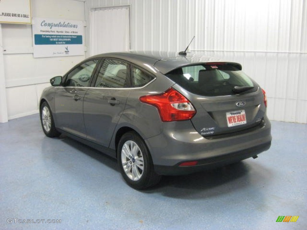 2012 Focus SEL 5-Door - Sterling Grey Metallic / Stone photo #6