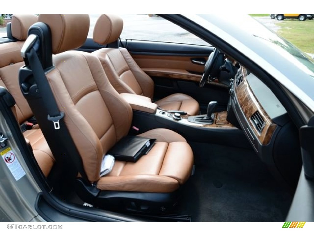 2008 3 Series 335i Convertible - Platinum Bronze Metallic / Saddle Brown/Black photo #15