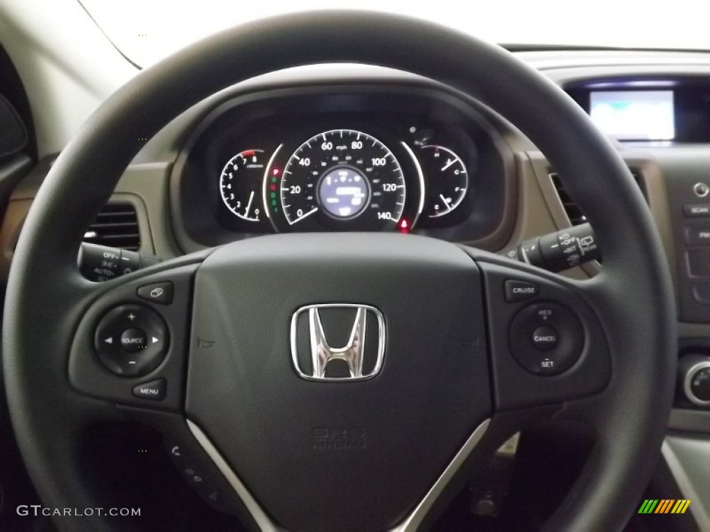 2014 CR-V EX - Urban Titanium Metallic / Beige photo #19