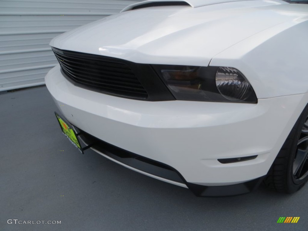 2011 Mustang GT Premium Coupe - Performance White / Saddle photo #9