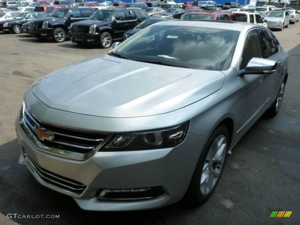 2014 Impala LTZ - Silver Ice Metallic / Jet Black photo #3