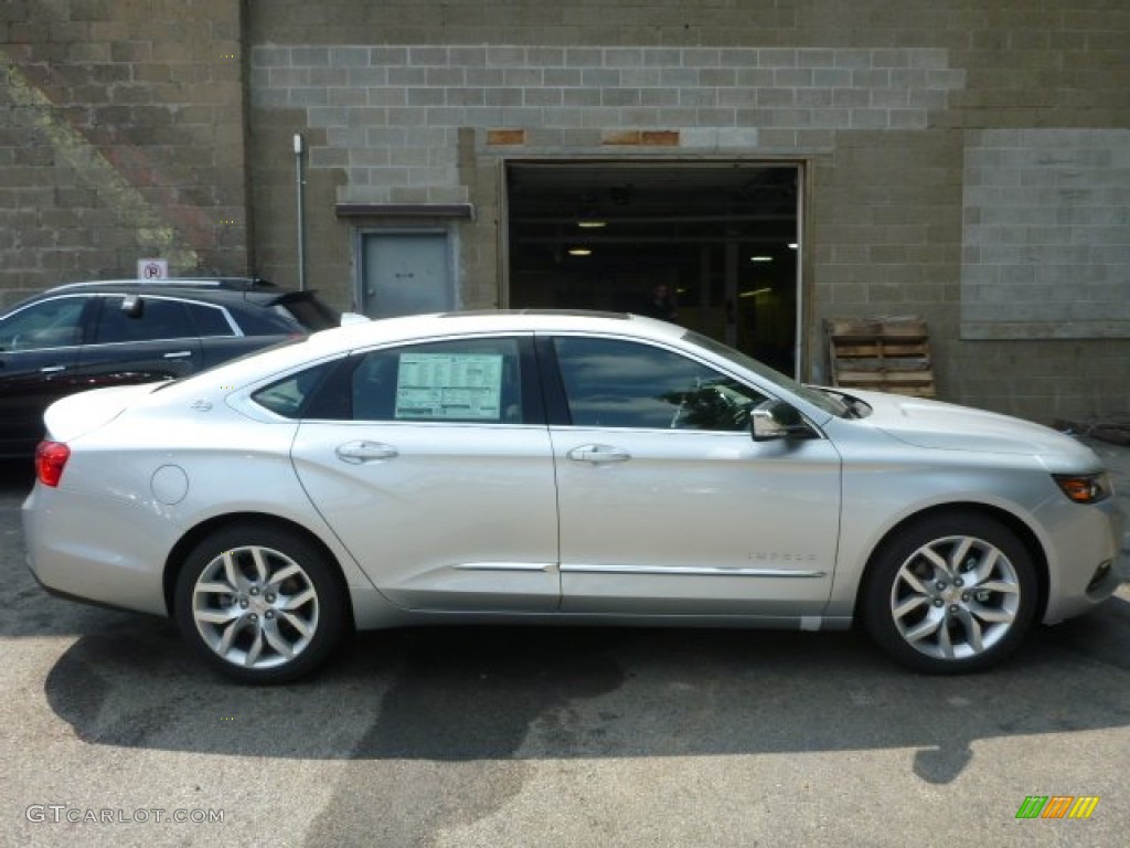 2014 Impala LTZ - Silver Ice Metallic / Jet Black photo #10