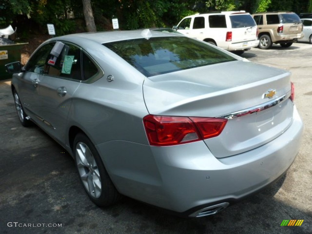 2014 Impala LTZ - Silver Ice Metallic / Jet Black photo #13