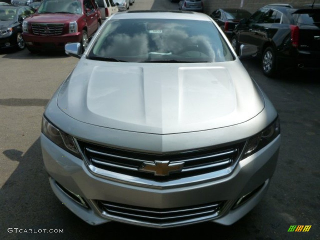 2014 Impala LTZ - Silver Ice Metallic / Jet Black photo #14