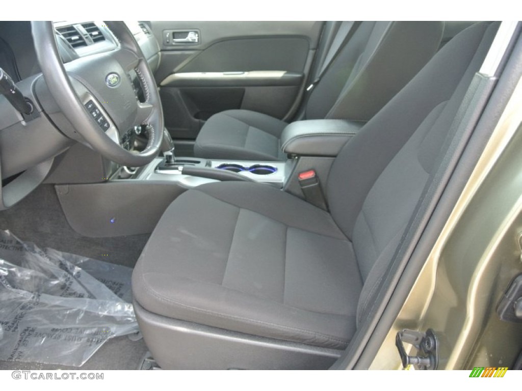 2012 Fusion Hybrid - Ginger Ale Metallic / Charcoal Black photo #8