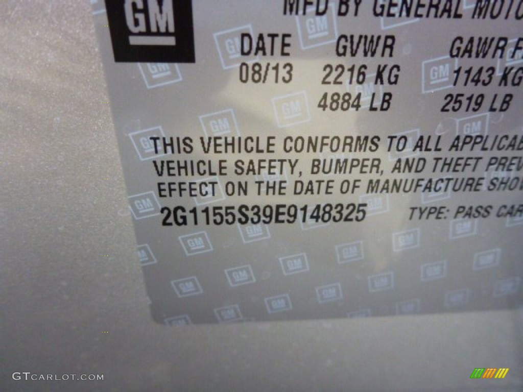 2014 Impala LTZ - Silver Ice Metallic / Jet Black photo #20