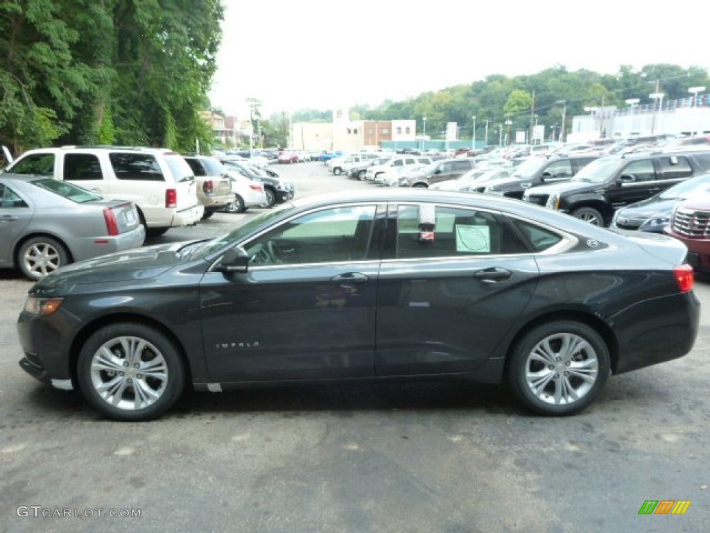 2014 Impala LT - Ashen Gray Metallic / Jet Black photo #6