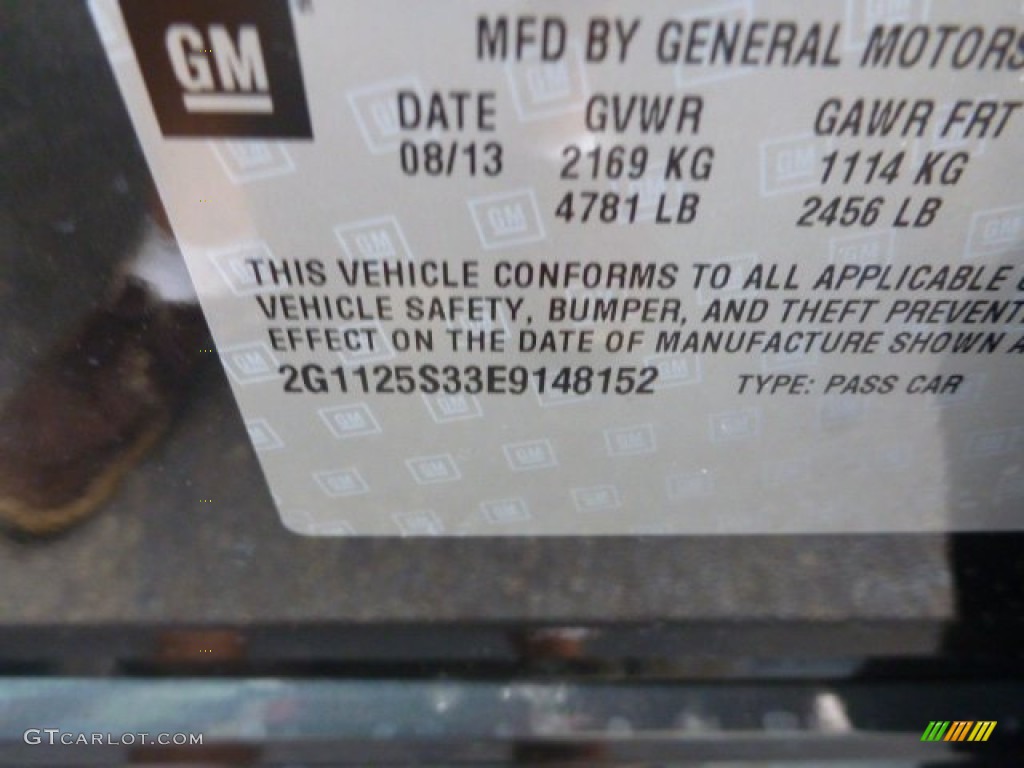 2014 Impala LT - Ashen Gray Metallic / Jet Black photo #16