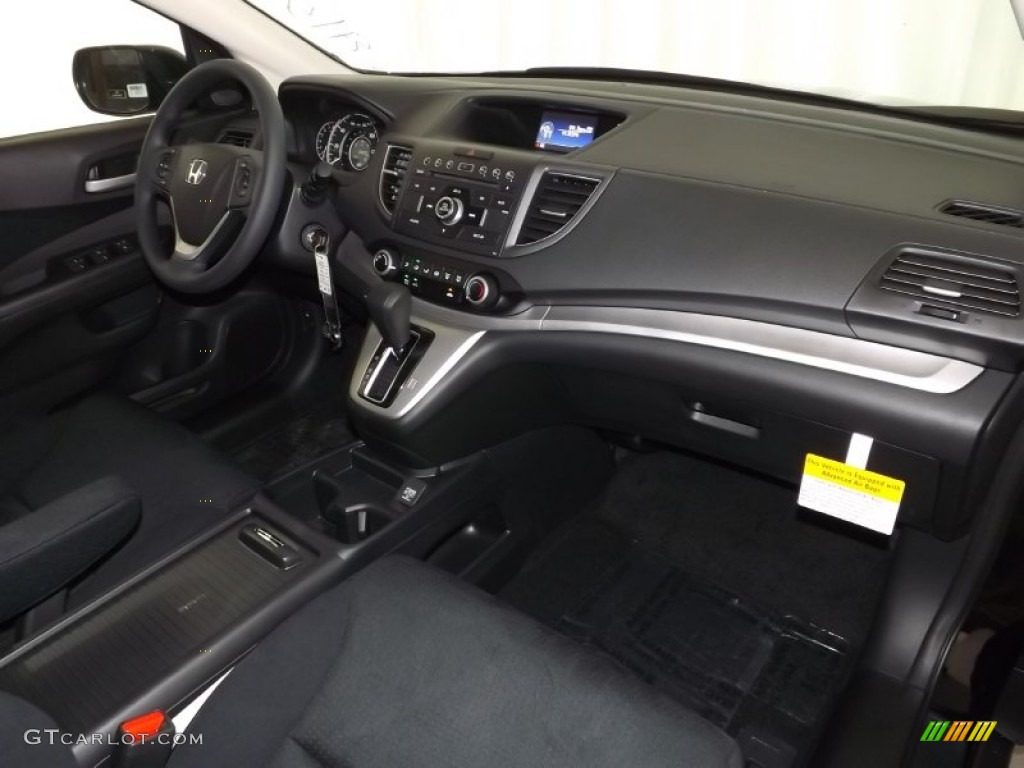 2014 CR-V EX - Crystal Black Pearl / Black photo #29