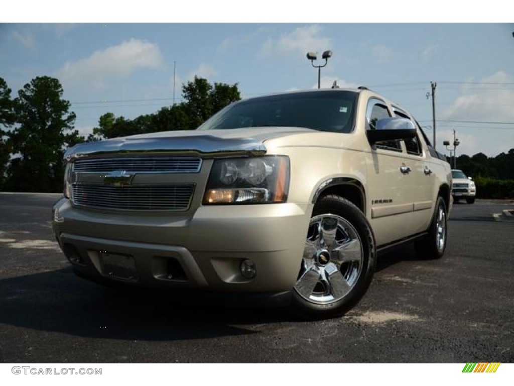 2007 Avalanche LTZ - Gold Mist Metallic / Ebony/Light Cashmere photo #1