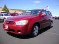 Radiant Red - Spectra EX Sedan Photo No. 3