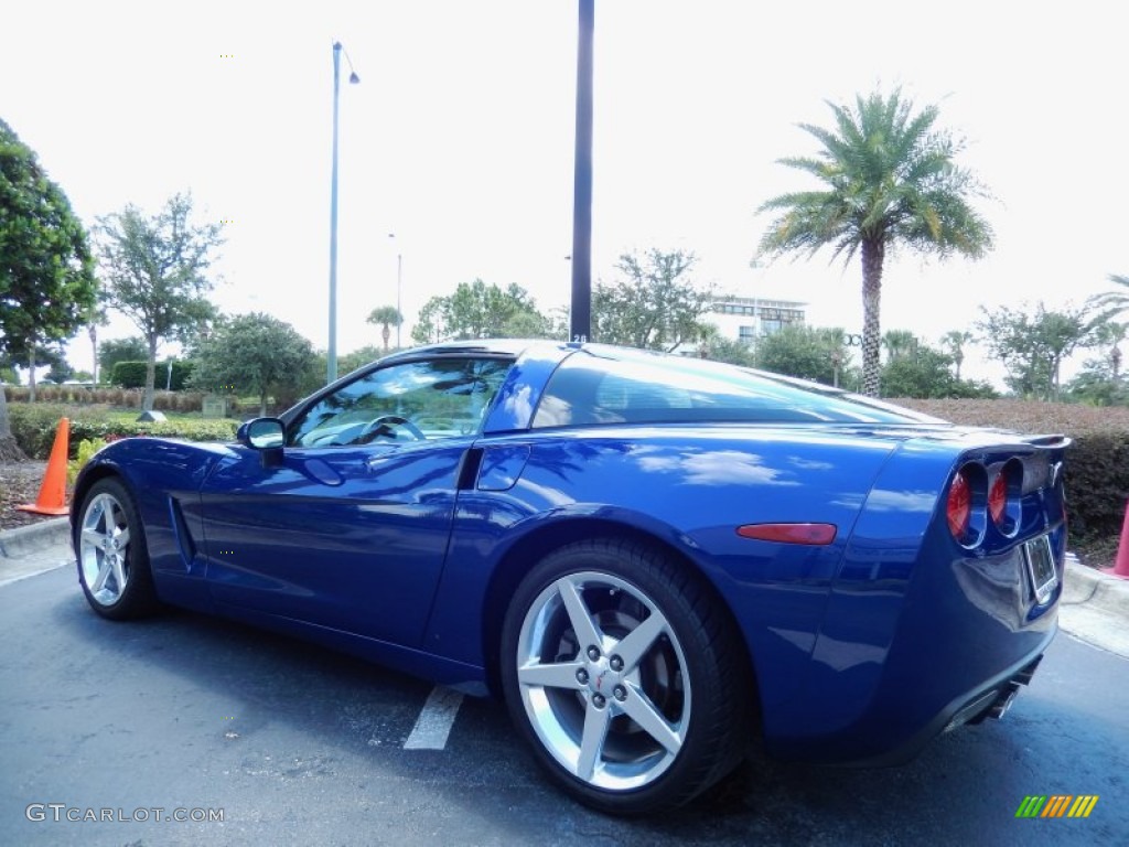 2005 Corvette Coupe - LeMans Blue Metallic / Ebony photo #5