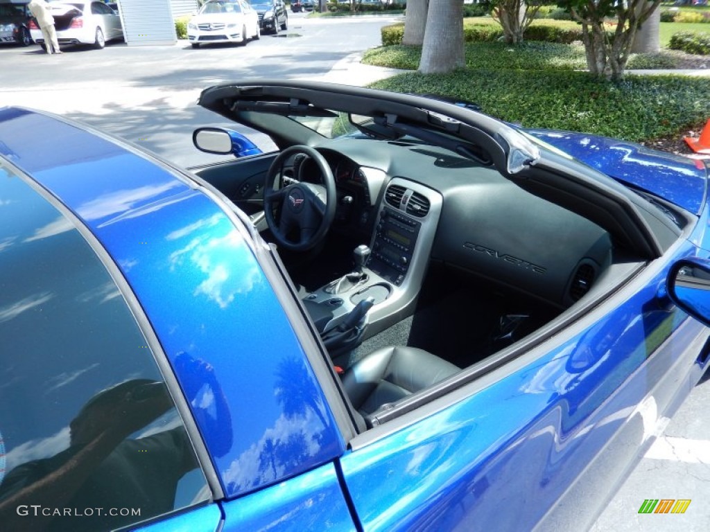 2005 Corvette Coupe - LeMans Blue Metallic / Ebony photo #12