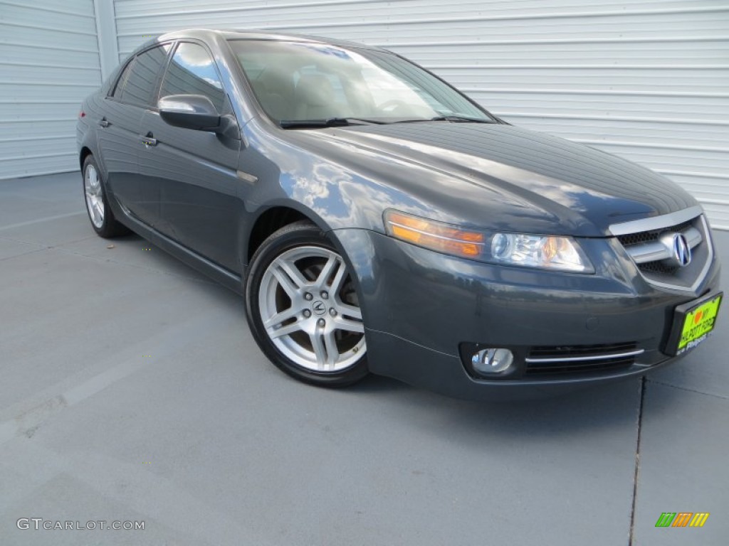 2007 TL 3.2 - Carbon Gray Pearl / Ebony/Silver photo #1