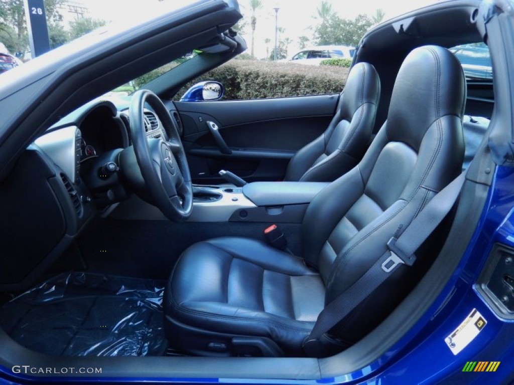 2005 Corvette Coupe - LeMans Blue Metallic / Ebony photo #18