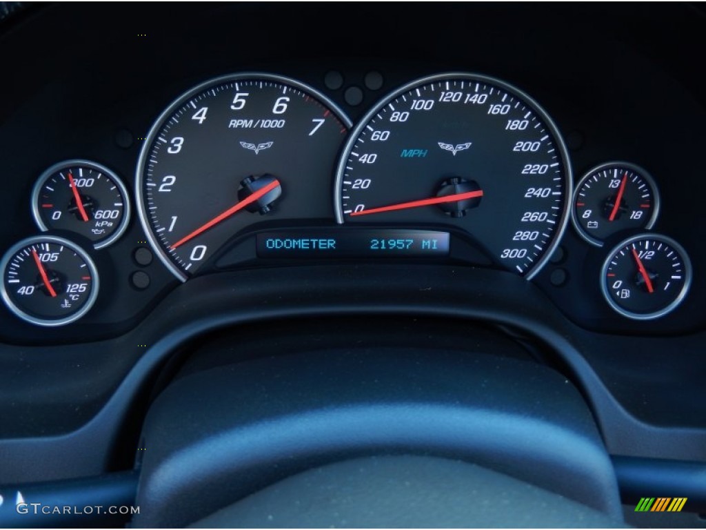 2005 Chevrolet Corvette Coupe Gauges Photo #85267161