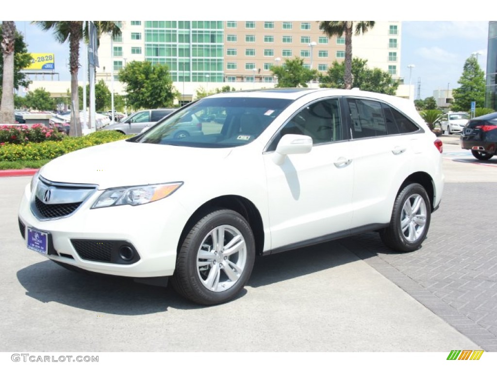 2014 RDX  - White Diamond Pearl / Parchment photo #3