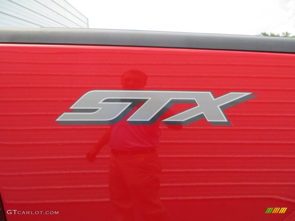 2008 F150 STX SuperCab - Bright Red / Medium/Dark Flint photo #17