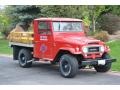 Front 3/4 View of 1964 Land Cruiser FJ45 Pickup Truck
