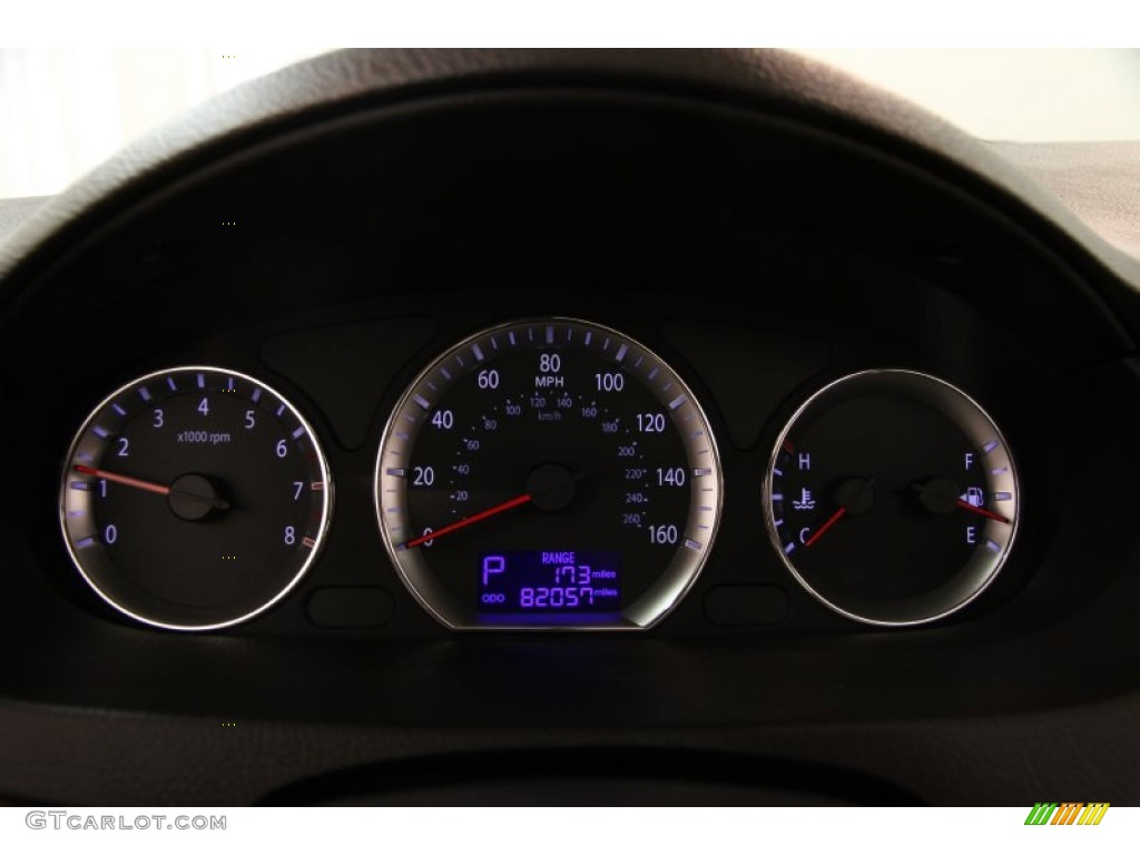 2010 Hyundai Sonata SE Gauges Photo #85270163