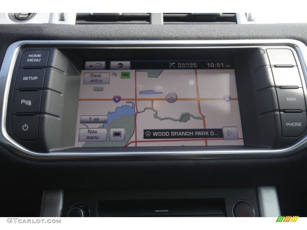 2012 Land Rover Range Rover Evoque Dynamic Navigation Photos