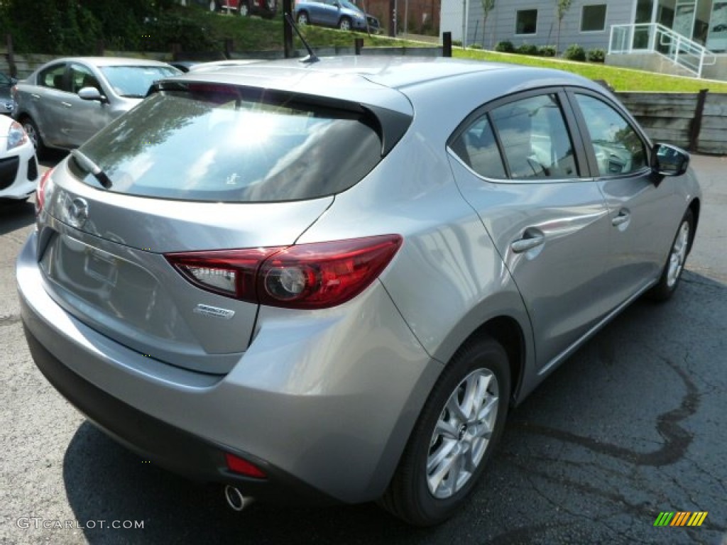 2014 MAZDA3 i Touring 5 Door - Liquid Silver Metallic / Black photo #5