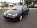 Ebony Black 2009 Kia Spectra EX Sedan Exterior