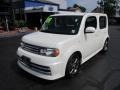 2009 White Pearl Nissan Cube Krom Edition  photo #3