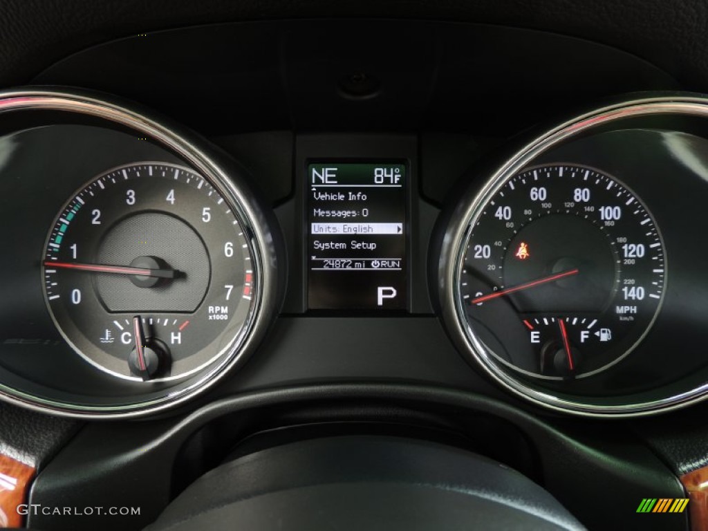2013 Grand Cherokee Limited - Bright Silver Metallic / Black photo #17