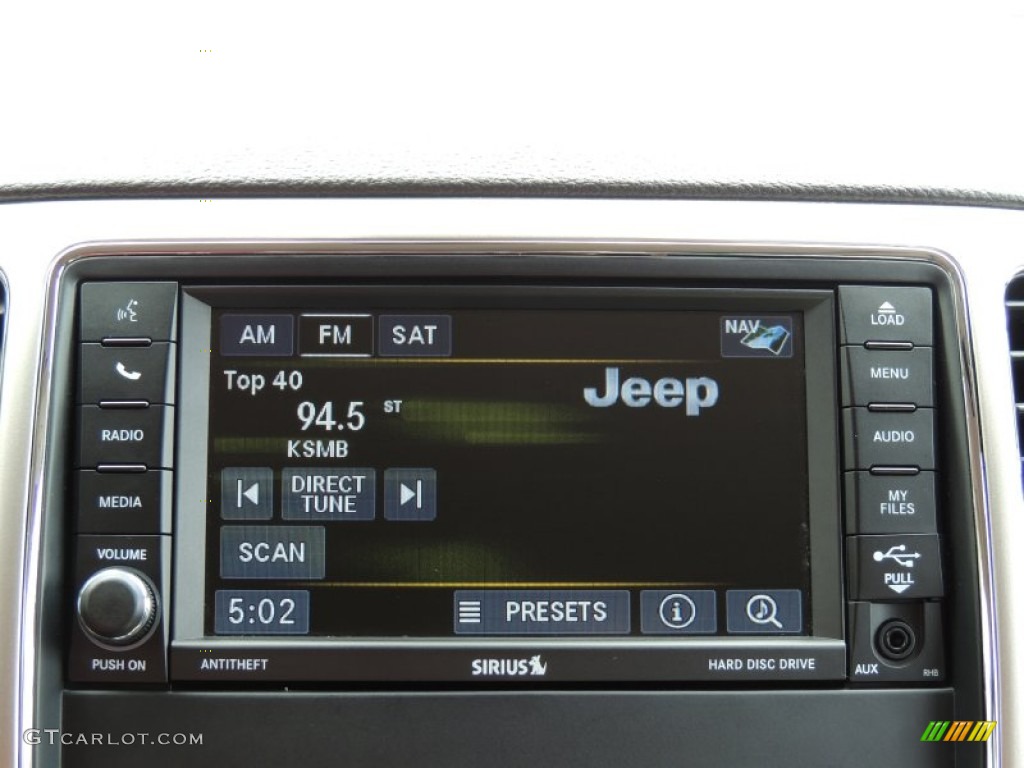 2013 Grand Cherokee Limited - Bright Silver Metallic / Black photo #20