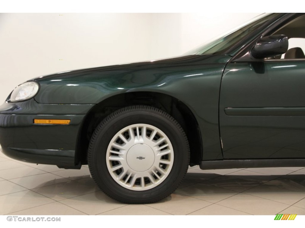 2003 Malibu Sedan - Medium Forest Green Metallic / Neutral Beige photo #15