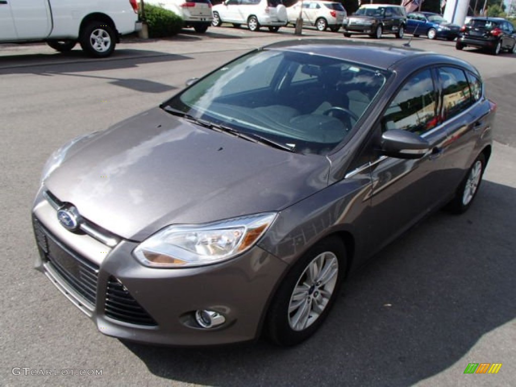 2012 Focus SEL 5-Door - Sterling Grey Metallic / Charcoal Black photo #4