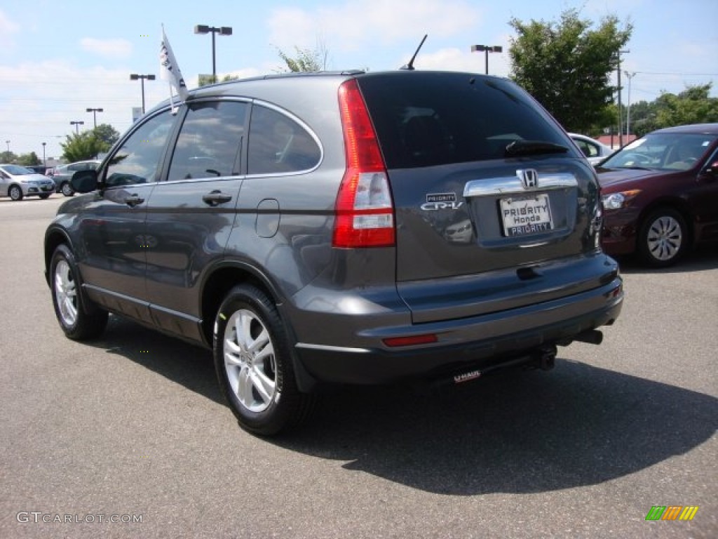 2011 CR-V EX - Polished Metal Metallic / Black photo #4