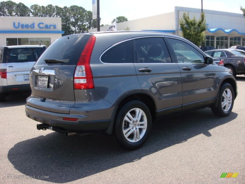 2011 CR-V EX - Polished Metal Metallic / Black photo #6