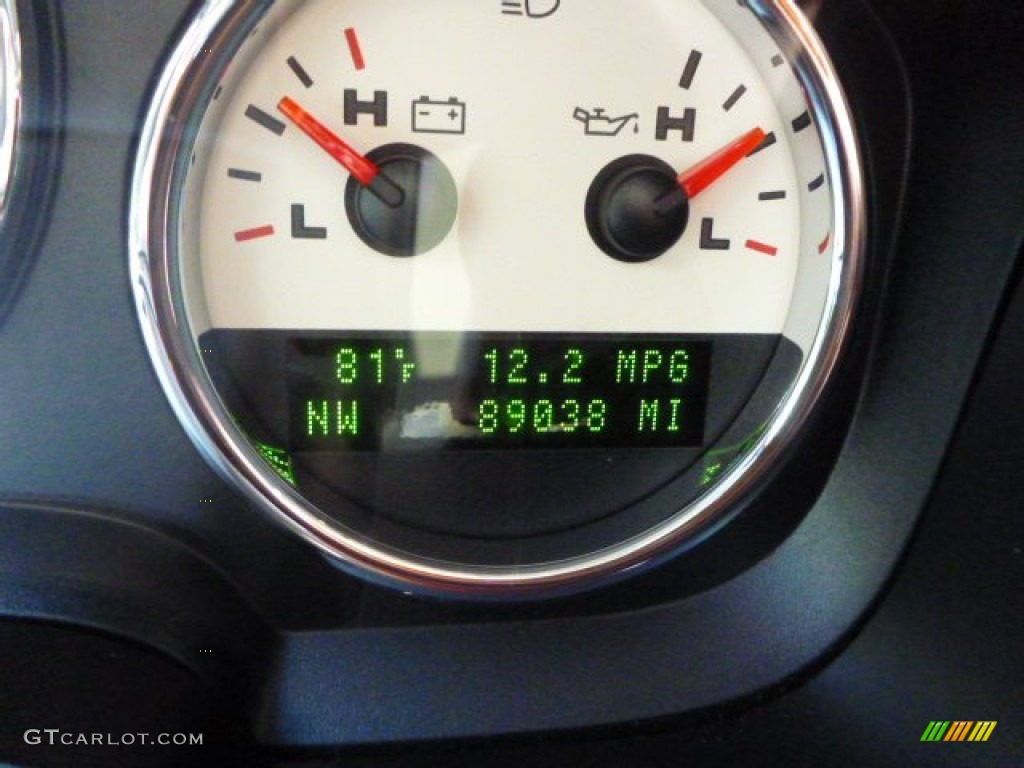 2005 F150 Lariat SuperCrew 4x4 - Dark Stone Metallic / Black photo #9